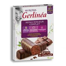 GERLINEA Barres repas saveur chocolat 12x31g