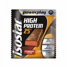 Baton proteic pentru sportivi, Powerplay, capsuni, 3x35g