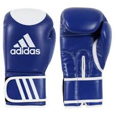 Manusi kickbox Kspeed 100, albastru, 16oz, Adidas